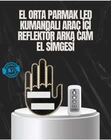 Resim Uzaktan Kumandalı Led El Park Uyarı Cihazı 2025 Model A Kalite 