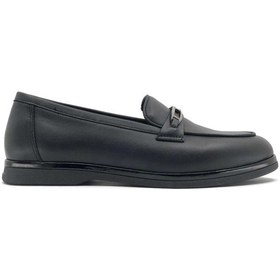 Resim Greyder 33650 Zn Deri Comfort Casual Kadın Ayakkabı Siyah 