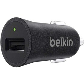 Resim Belkin 12W Hızlı Araç Şarj Cihazı 2 Port USB Siyah+Apple Lightning Kablo 