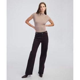 Resim İpekyol Zincir Aksesuarlı Kadın Jean Pantolon (IW6250018047) 