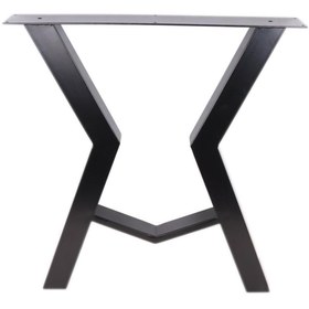 Resim Abronya Büyük Toplantı Masası Metal Yemek Masası Ayağı Profil Ayak 
