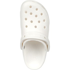 Resim Crocs Classic Platform Clog Kadın Beyaz Sandalet (206750-100) 