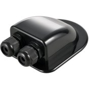 Resim Karavan ve Tekne Kablo Kapağı Giriş Yuvası Siyah 