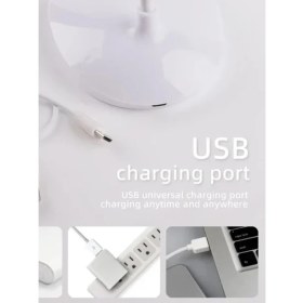 Resim Ahlat Store LED Mini Masa Lambası, Kitap Okuma Lambası ,göz Koruma ÖZELLIĞI,360 Derece Katlanabilir. 