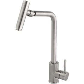 Resim Venezia Inox Oynar Başlıklı Mafsallı Mutfak Eviye Eviye Bataryası 