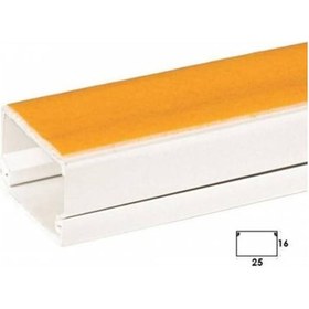 Resim Kablo Kanalı 25X16 Yapışkanlı (50 Boy 100 Metre) 