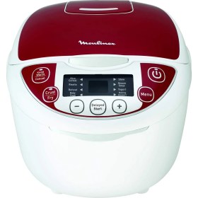 Resim Moulinex - Multicooker, 12 Program, Pirinç Pişirici ve Buharda Pişirme, 5 L Kapasite, 750 W Güç, Çıkarılabilir Yapışmaz Kap, Fuzzy Logic Teknolojisi MK705111 [komutlar Ingilizce] 