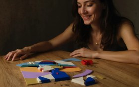 Resim Şapkalı Kadın - 30x30 