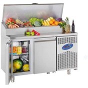 Resim Csa Karacasan 281 Lt İki Kapılı 700'lük Makeup Buzdolabı 304 Çelik 