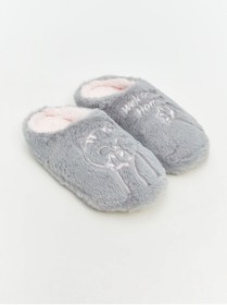 Resim LC Waikiki Esvab Giyim'den Şık Tercihler | Kedi Nakışlı Kadın Ev Terliği 