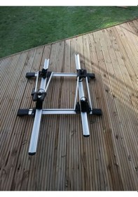 Resim Renault Grand Scenıc Mk3 2009-2016 Trx1 Tavan Barı & Bisiklet Taşıma Paketi Gri 