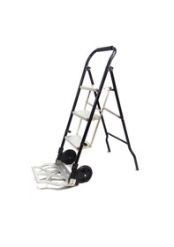 Resim Balatlı Merdivenli Katlanabilir Taşıma Arabası 80 Kg. Kapasiteli Tl80a 