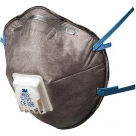 Resim 3M 9922 Ffp2 Maske 10'Lu Beyaz-Organik Gaz-Toz Ve Sis Maskesi 