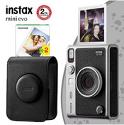 Resim Instax Mini Evo Siyah Fotoğraf Makinası ve Hediye Seti 4 Fujifilm