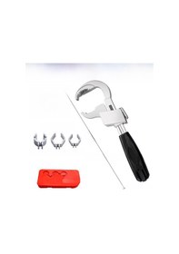 Resim Symbee Alüminyum Ev Tipi Banyo Anahtarları: Geniş Açılımlı, Su Arıtma, Musluk Ve Boru Tamiri İçin Çok Fonksiyonlu Takım Siyah Saplı, Kutu Paketli 