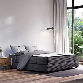 Resim Yatsan Uykucu Lateks Hybrid Paket Yaylı Yatak 