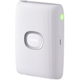 Resim Fujifilm Instax Mini Link 2 Akıllı Telefon Yazıcısı + 10'lu Mini Film + Çerçeve Beyaz 