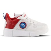 Resim KAVITHA KTN Unisex Çocuk Sneaker Ayakkabı Beyaz / Kırmızı 