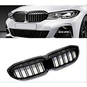 Resim Auto GP Bmw 3 Serısı G20 2019+ M3 Bobrek (Cıft Cızgı Panjur) - Pıano Black 