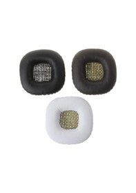 Resim Marshall Major 1 2 Uyumlu Kulaklık Pedi Marshall Kulaklık Sünger Siyah Deri + Siyah Hasır Ped 