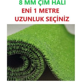 Resim Yeşil Çim Halı Eni 1 Metre Yapay Çim Halı Suni Çim Halı 