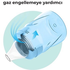 Resim Mamajoo Antikolik Akıtmaz Alıştırma Bardağı 160 ml Powder Blue, 6 Ay+ 