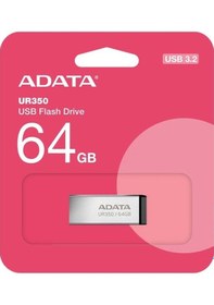 Resim Adata Ur350-64g 64gb Usb3.2 Gen1 Metal Flash Bellek 