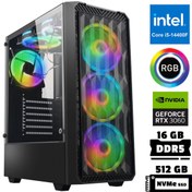Resim Xaser XSR946 I5 14400F 16GB Ddr5 Ram 512GB M.2 Nvme SSD 12GB RTX3060 Masaüstü Oyuncu Bilgisayarı 