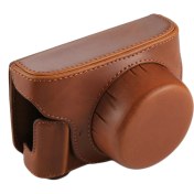 Resim Ykd Store Panasonic Lumix Gf7 / Gf8 / Gf9 Için Kayışlı Pu Kamera Çantası Siyah (Yurt Dışından) 
