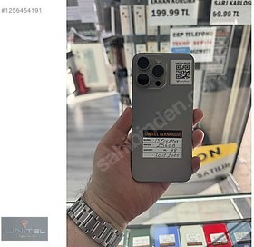 Resim Apple iPhone 15 Pro Max İkinci El TR | 256 GB | Natürel Titanyum 