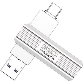 Resim Eaget SU22 Yüksek Hızlı Gen 2 Tip-C USB 3.2 Flash Bellek 128 GB 