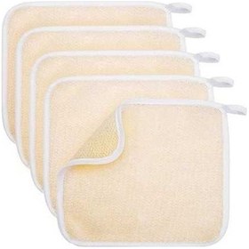 Resim Flybuy Yüz Yüz Set Pamuk, Yüksek Emici Mutfak Havlusu, Bosphorusboutique Beyaz 6'lı 26cm, 22 İd 