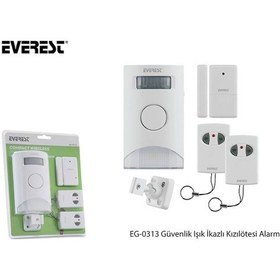 Resim Alarm - Everest - Eg-0313 - Işık İkazlı Kızıl Ötesi - Kumandalı 