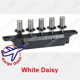 Resim White Daisy Uyumlu Ankastre Davlumbaz 5 li Tuş Takımı ( Şalter ) 