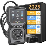Resim Profesyonel OBD2 Tanısal Tarayıcı, USB ile Çalışan Motor Arıza Dedektörü, Kod Okuyucu, Pil Test Cihazı, I/M Hazır Durumu, 1996'dan Beri Tüm Arabalar için OBD II Protokolüne Sahip Temizleyici, 10 Dili Destekler, Pil Gerekmez 