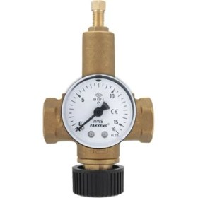 Resim Pakkens Otomatik Kazan Dolum Vanası, Kontrol Vanası, Ayar Vanası Manometreli 1/2'' 