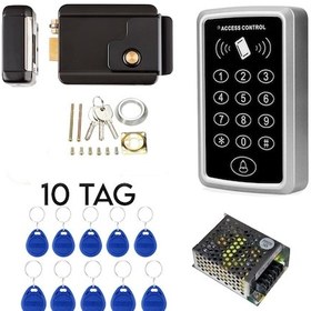 Resim Akıllı Apartman Kapı Kilidi Otomatiği Full Sistem 