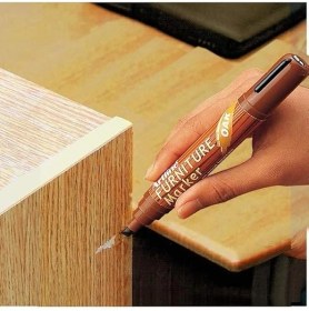 Resim Leaf Shop Ek-95 Mobilya Rötuş Kalemi Siyah 