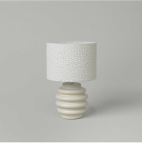 Resim Linens Cornie Seramik 33,5x22 Cm Abajur Çok Renkli 