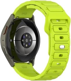 Resim CONSTRAIN Huawei Watch GT 3 42mm ile Uyumlu CNS KRD-132 22mm Silikon Kordon Strap Kayış - Yeşil 