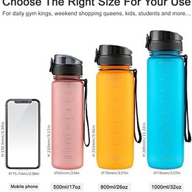 Resim Uzspace Tritan Matara Fanastik Kırmızı 500 ml 