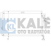 Resim KALE 387300 Klima Radyator (MAZDA: 6 2007--) 690×340×16 Gs1d61480c (WM314713) 