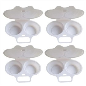 Resim Maggiei Mikrodalga Yumurta Buharlı Pişirici Omlet Yuvarlak Yumurta Buharlı Pişirici Pişirme Kalıbı Yumurta Haşlama Aleti Mutfak Yumurta Aletleri (Yurt Dışından) 