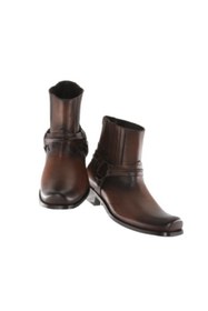 Resim bayscarpa man Domuz Burun Çekme Bot Taba Renk Çoban Kovboy Bot 