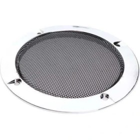 Resim Sharplace 4x Hoparlör Izgaraları Net Kapak Kılıfı Dekoratif Daire 4 "inç 