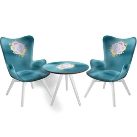 Resim ReHome Lara Fiskos Set - Mavi 