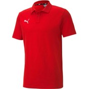 Resim Puma Teamgoal 23 Casuals Polo Erkek Futbol Antrenman Polo Tişörtü 65657901 Kırmızı 