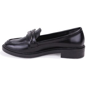 Resim Dagoster Dza07-863705 Siyah Günlük Loafer Kadın Ayakkabı Siyah 