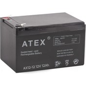 Resim AX-12V 12AH Bakımsız Kuru Akü 