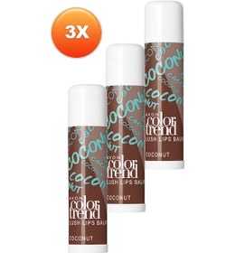 Resim Avon Color Trend Lush Dudak Balmı Coconut 3'lü 